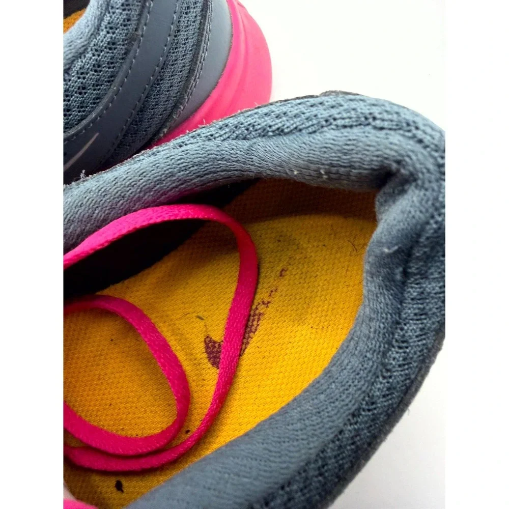 Nike Flex Experience‎ RN 2 599548-402 Womens 7.5 Sneaker Gray Pink Running Shoes